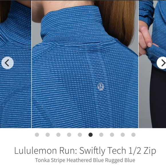 NWT Lululemon Run: Swiftly Tech 1/2 Zip - Picture 2 of 7